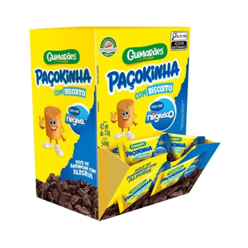 PACOKINHA NEGRESCO COM BISCOITO GUIMARAES  42X13G
