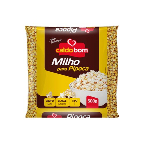 MILHO PARA PIPOCA CALDO BOM 24X400G