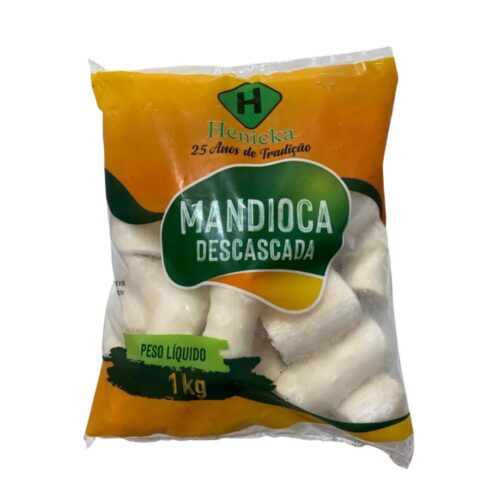 MANDIOCA CONGELADA HENICKA IN NATURA A VACUO 12X1KG