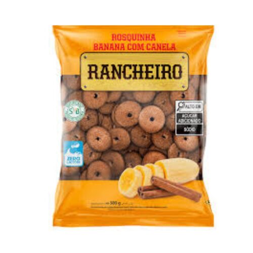 ROSQUINHA RANCHEIRO BANANA E CANELA 36X300G
